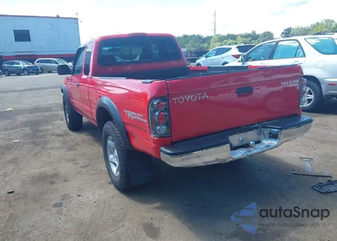 2002 Toyota Tacoma Base V6 из США, поврежденный, VIN 5TEWN72N52Z073039